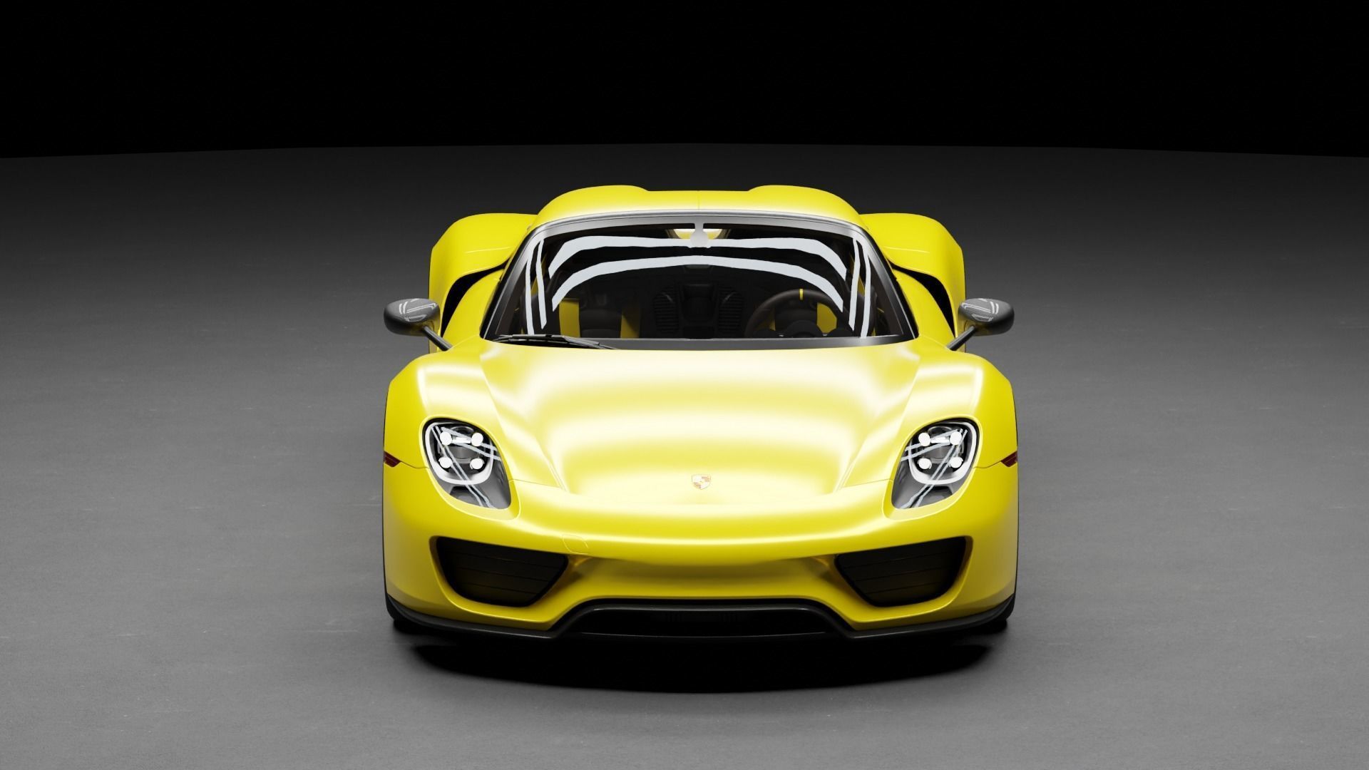 Porsche 918 Spyder 3D model_3