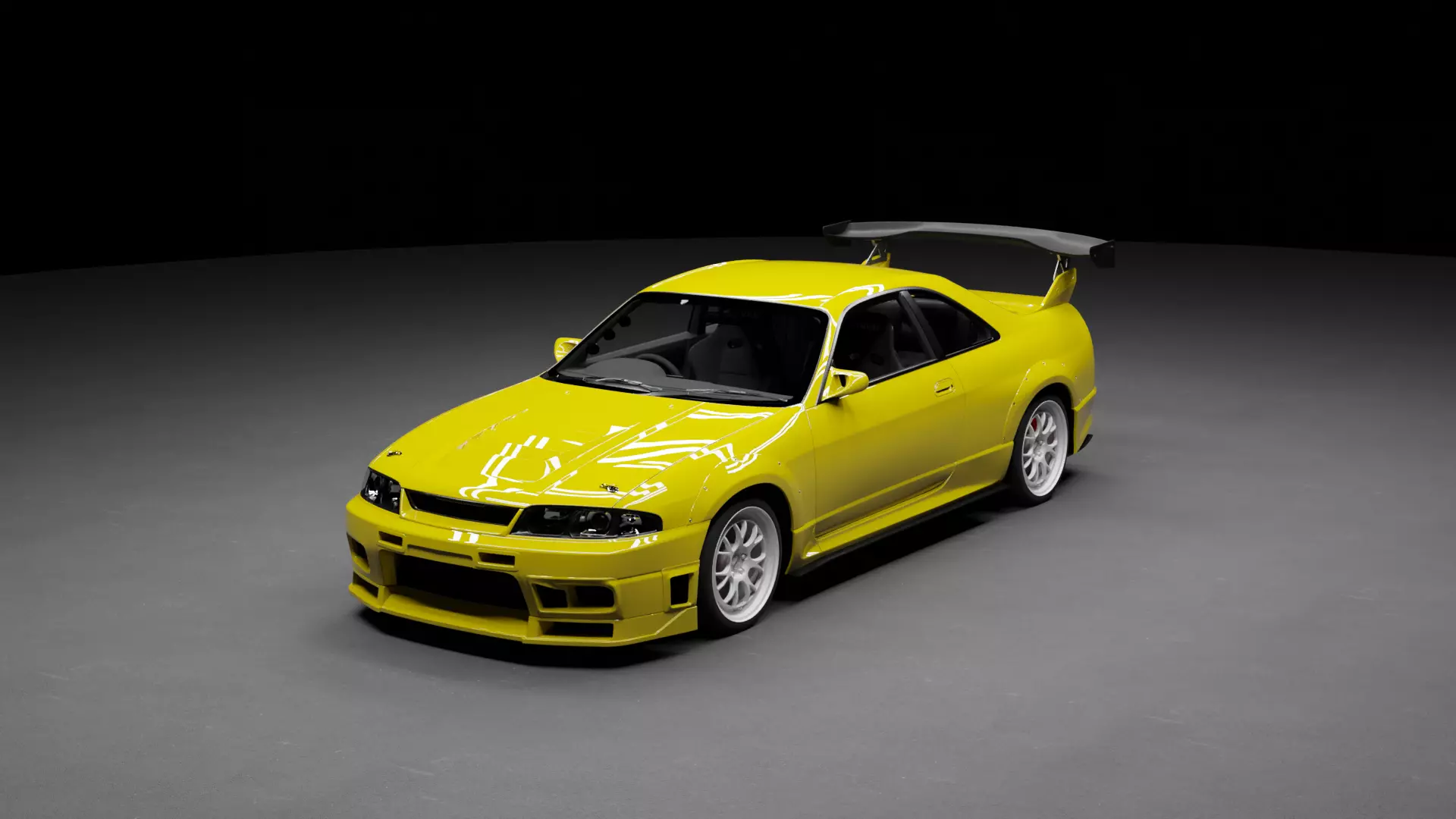 Nissan Skyline R33 400R 3D model