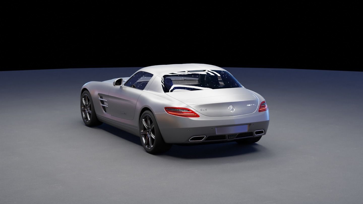 Mercedes SLS AMG 3D model_14