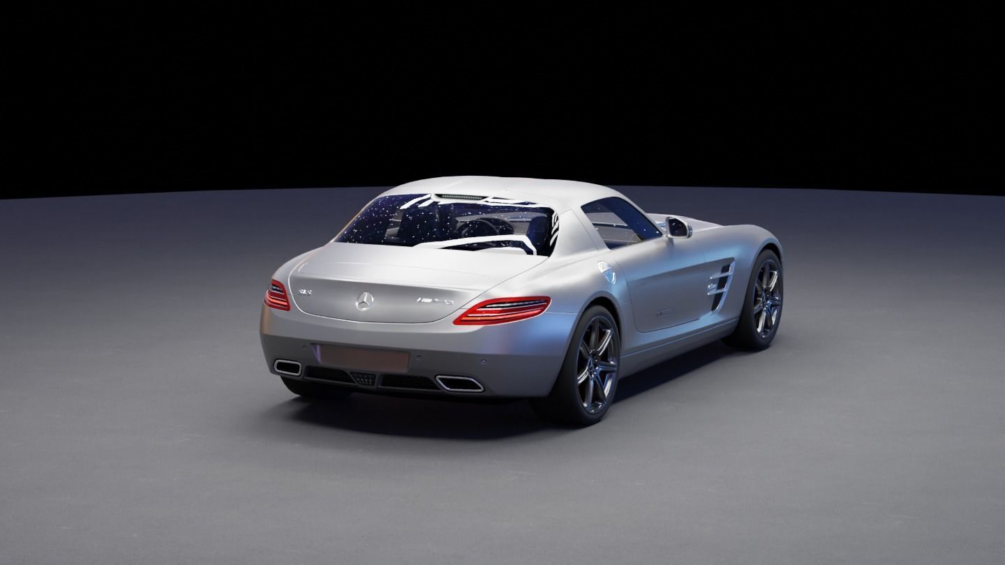 Mercedes SLS AMG 3D model_18