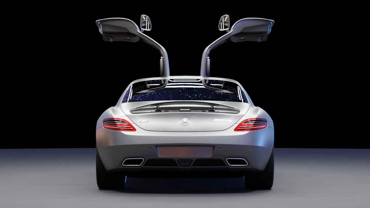Mercedes SLS AMG 3D model_28