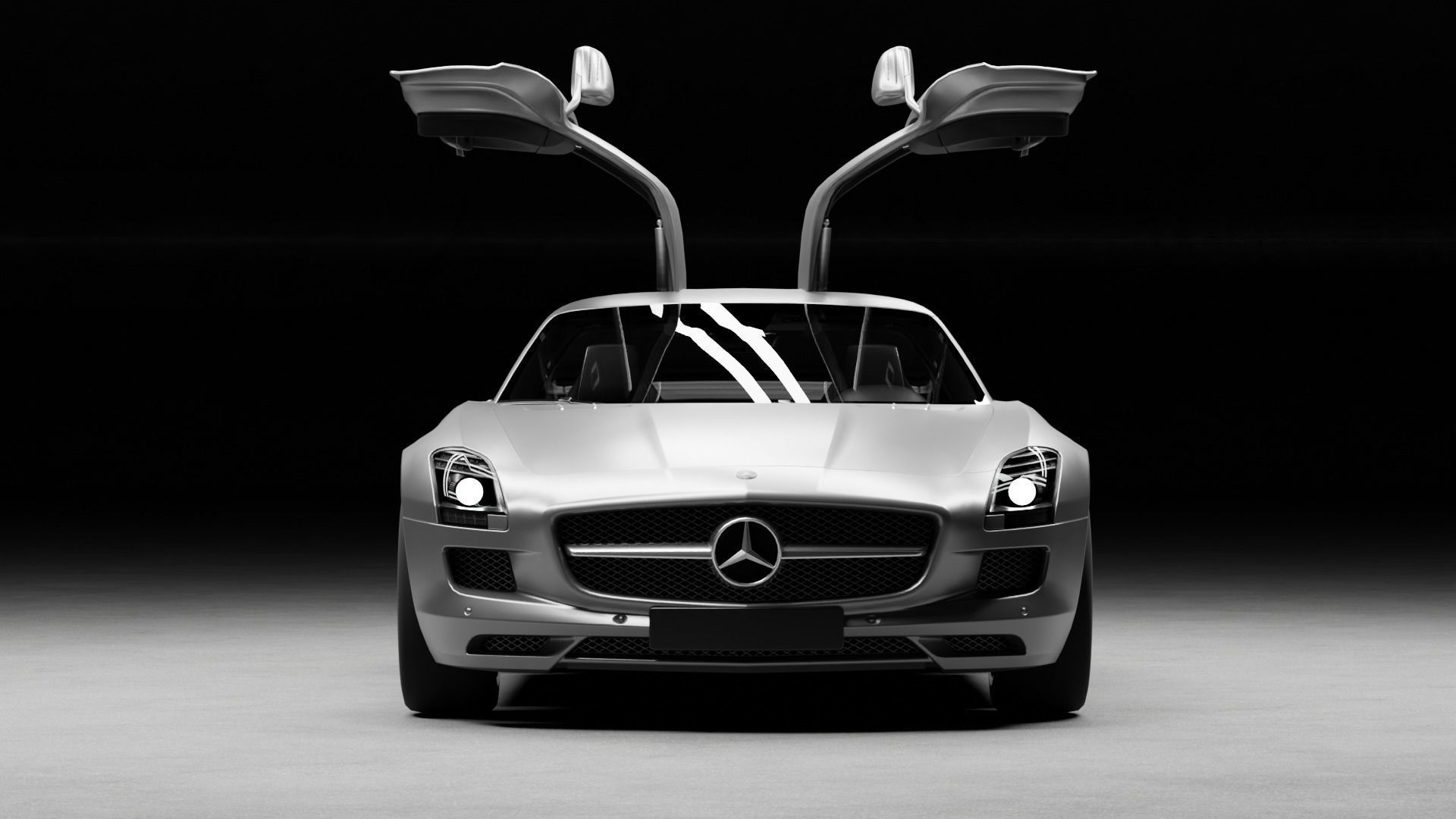 Mercedes SLS AMG 3D model_32