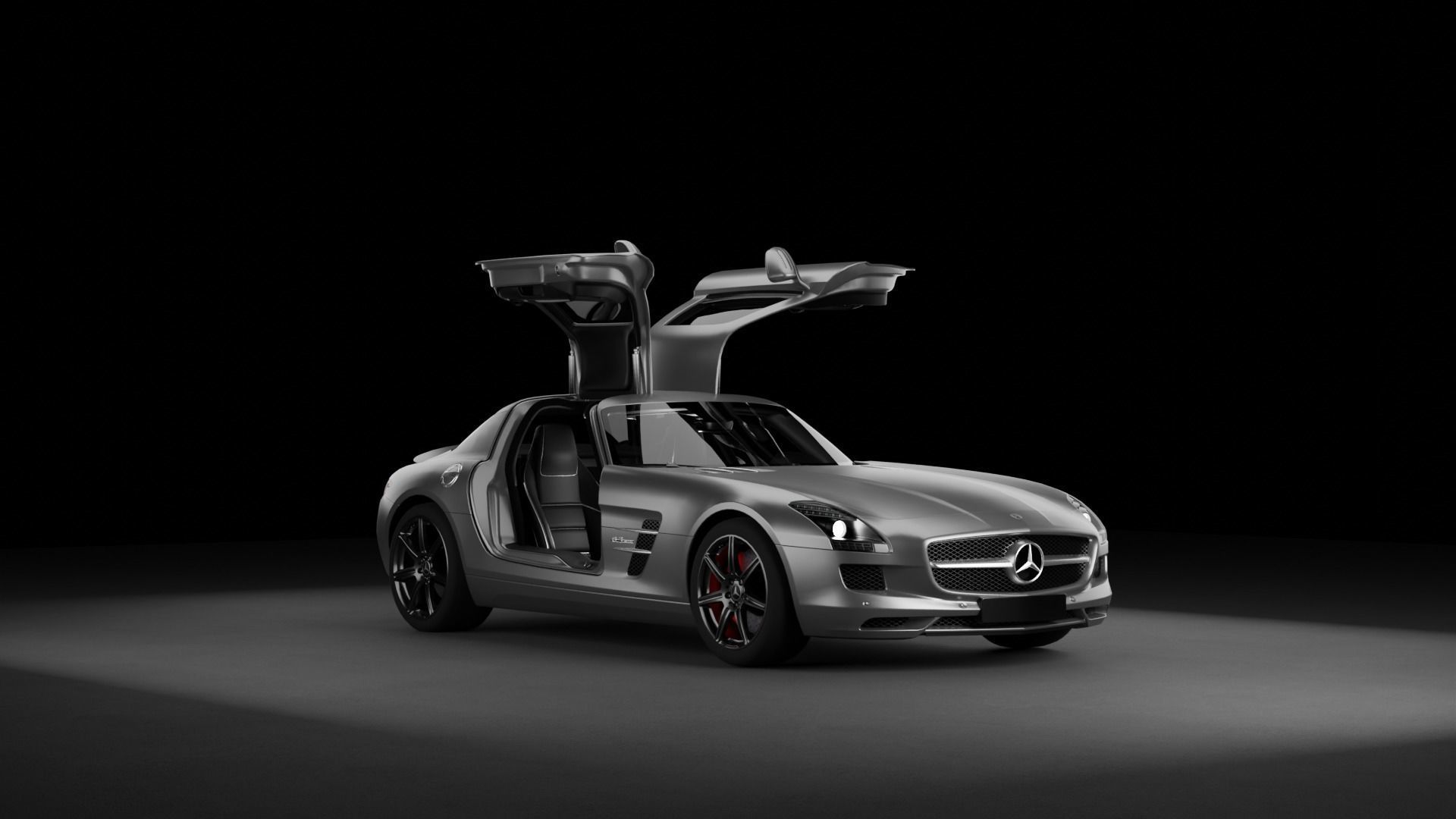 Mercedes SLS AMG 3D model_31