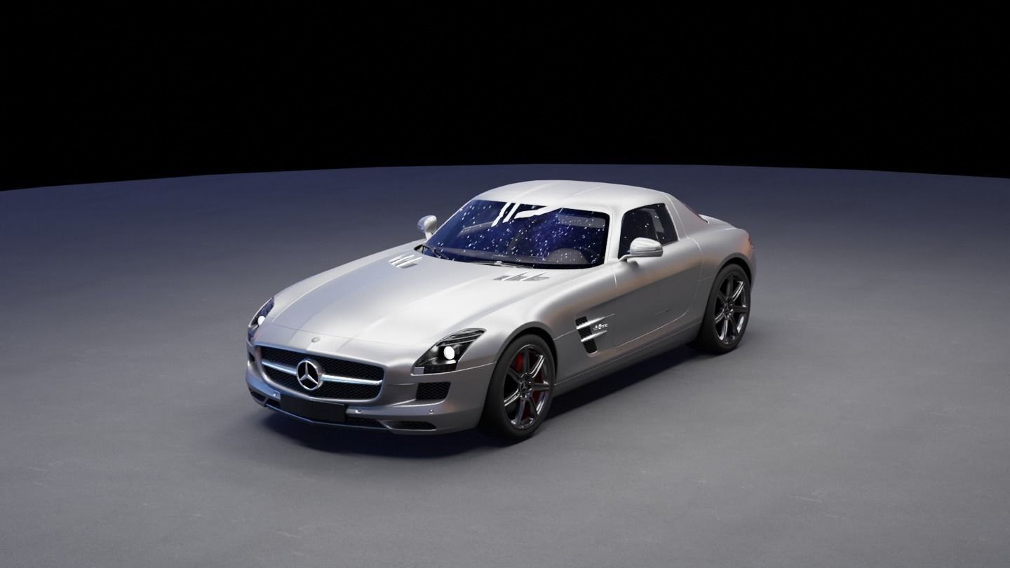 Mercedes SLS AMG 3D model_13
