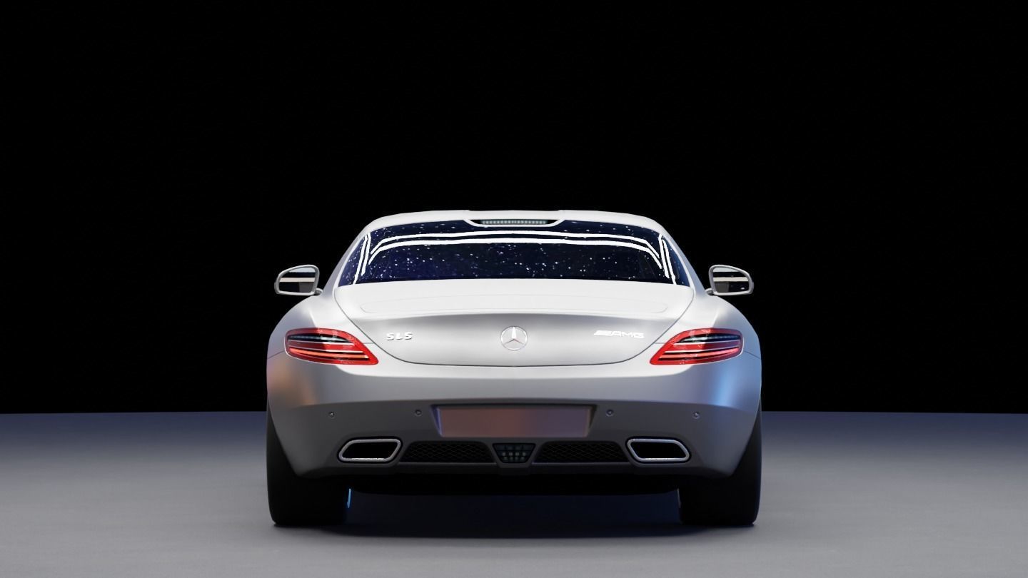 Mercedes SLS AMG 3D model_10