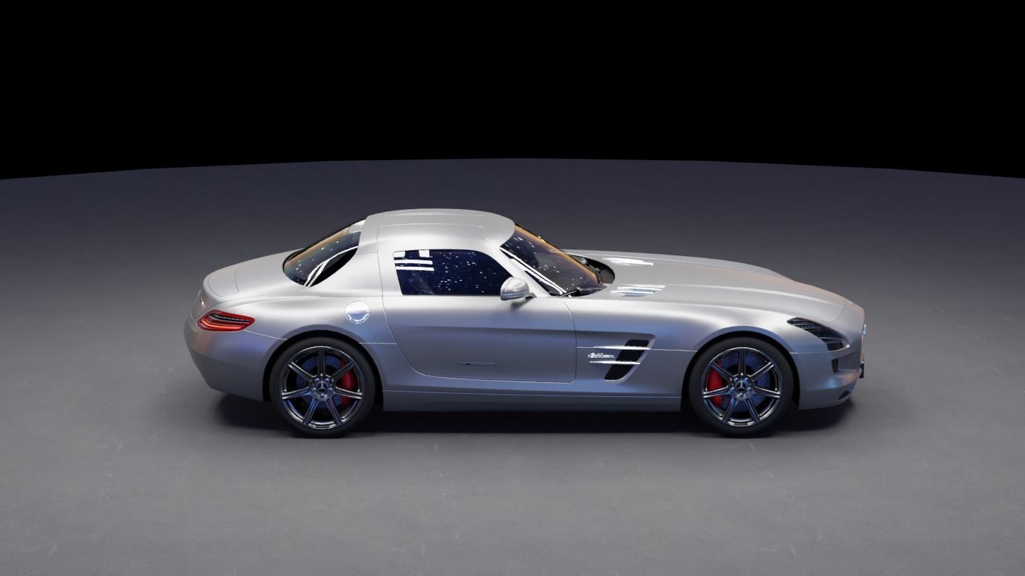 Mercedes SLS AMG 3D model_9