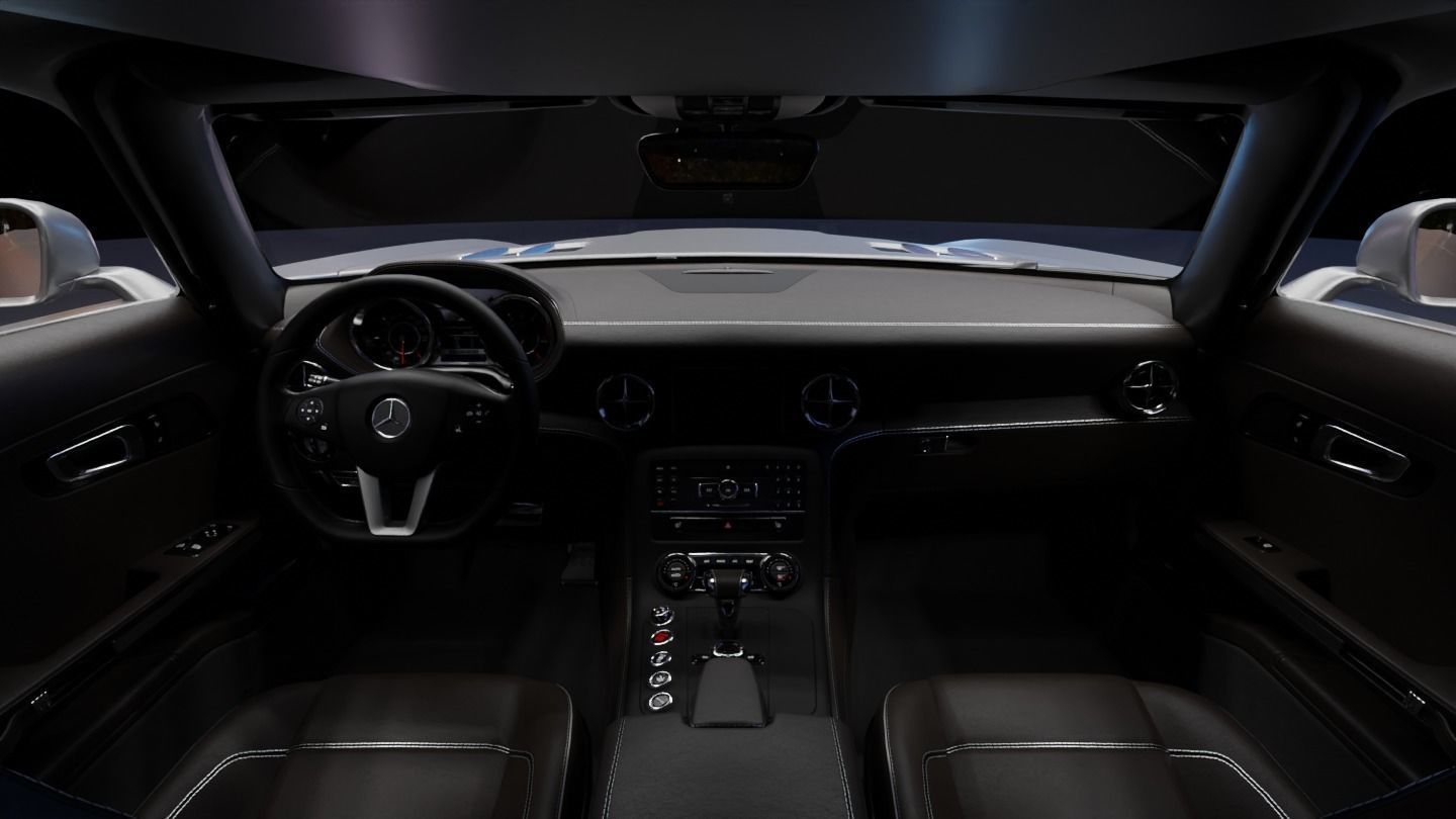 Mercedes SLS AMG 3D model_15