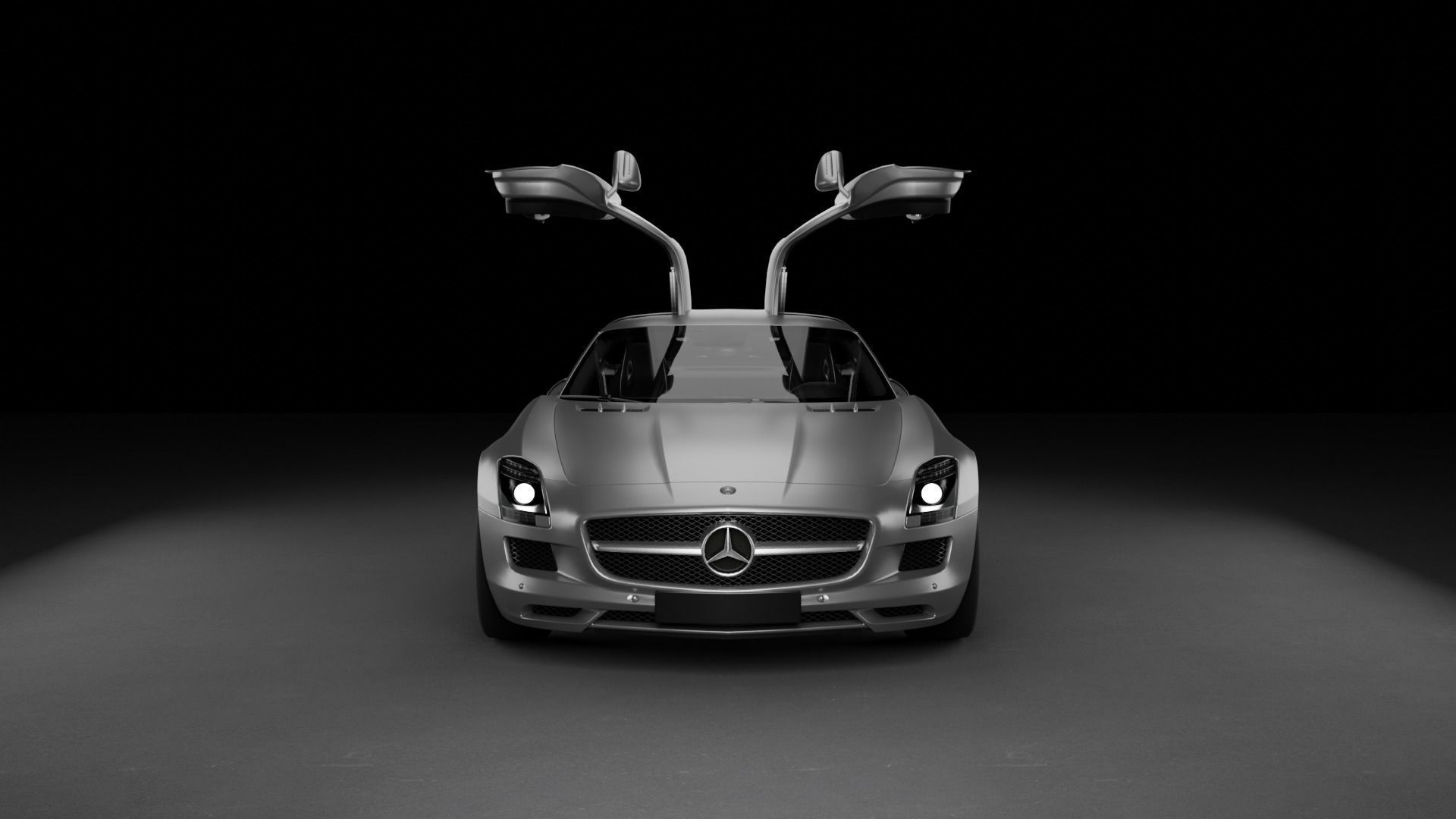 Mercedes SLS AMG 3D model_30
