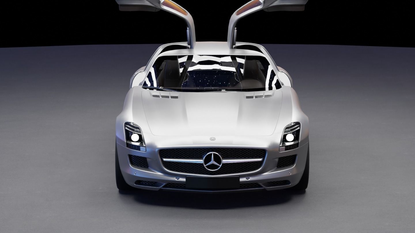 Mercedes SLS AMG 3D model_25