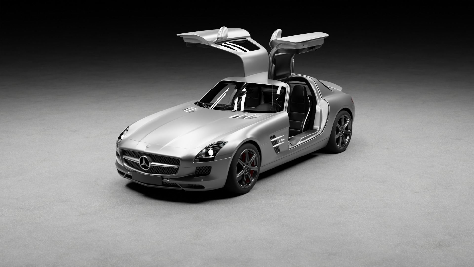 Mercedes SLS AMG 3D model_29