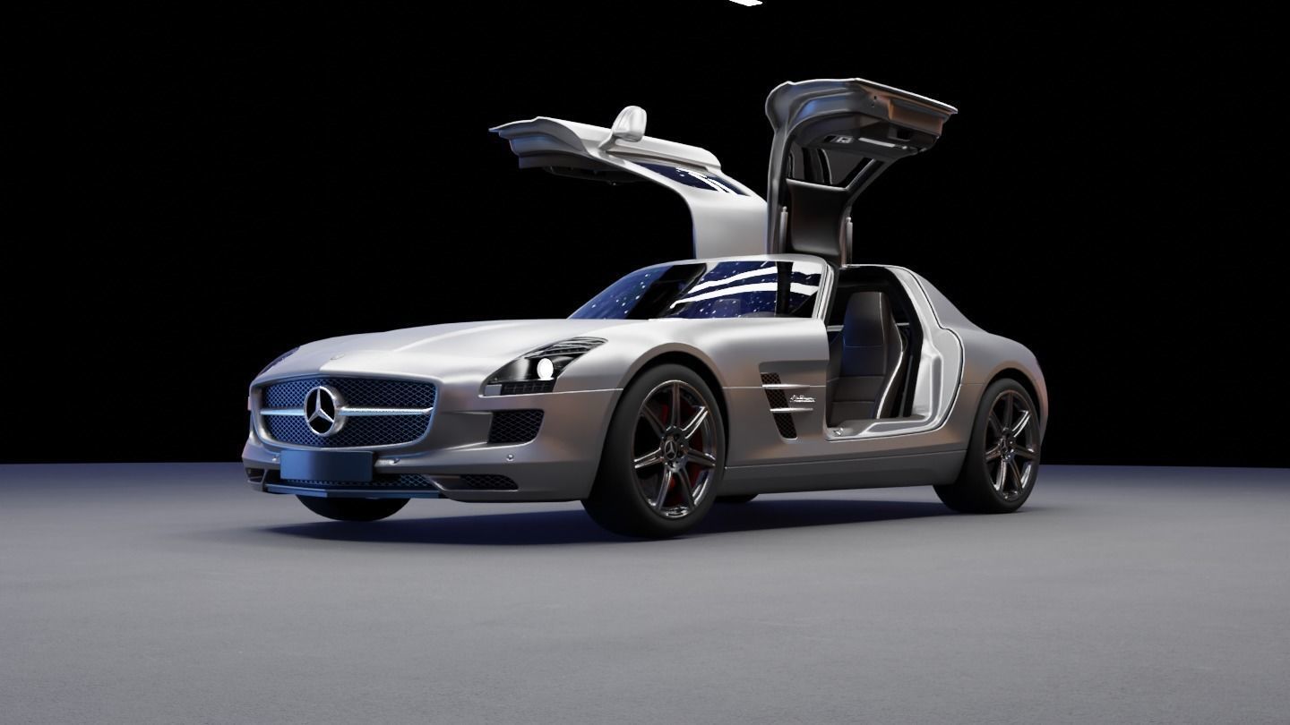 Mercedes SLS AMG 3D model_27