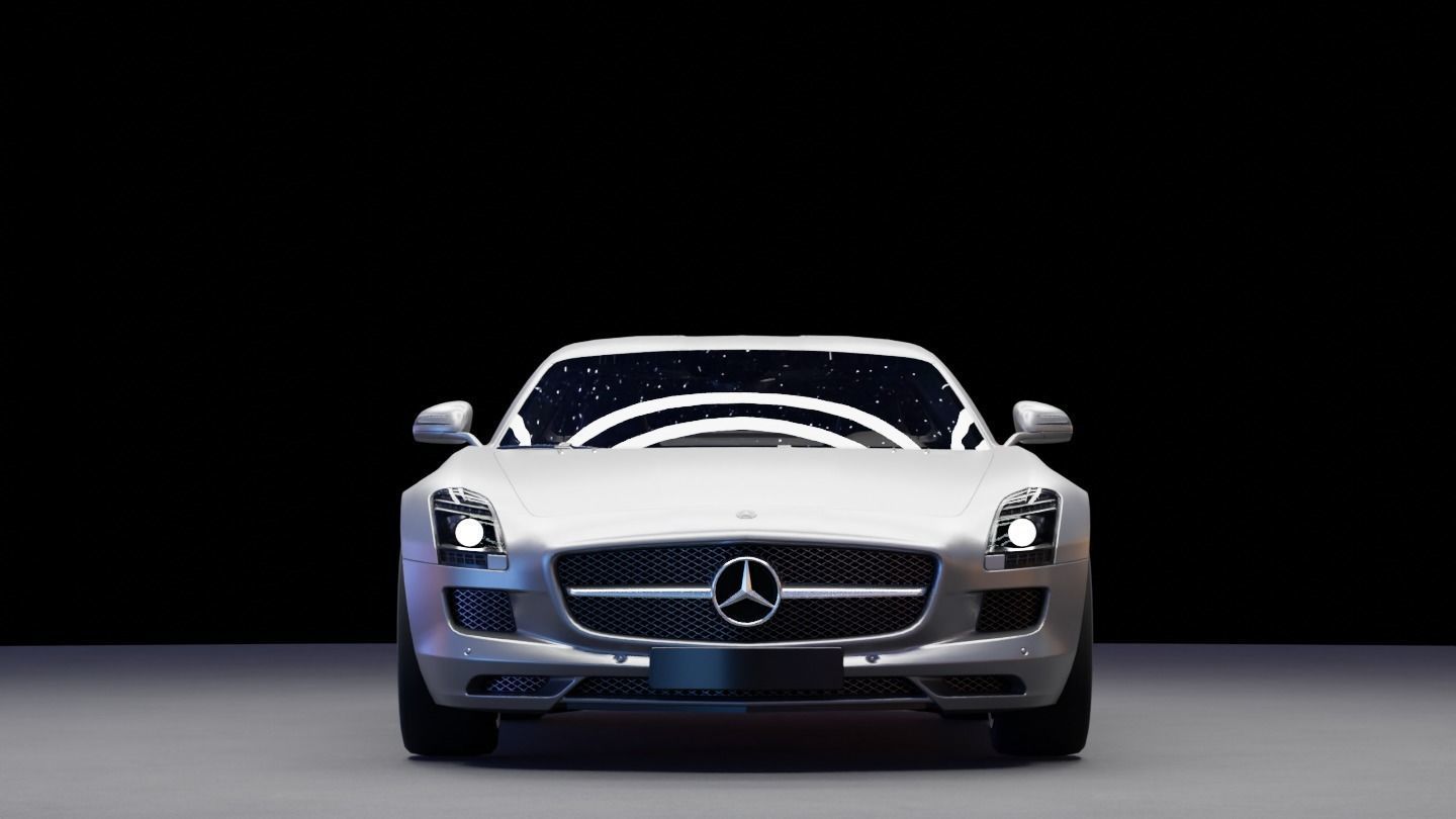 Mercedes SLS AMG 3D model_17