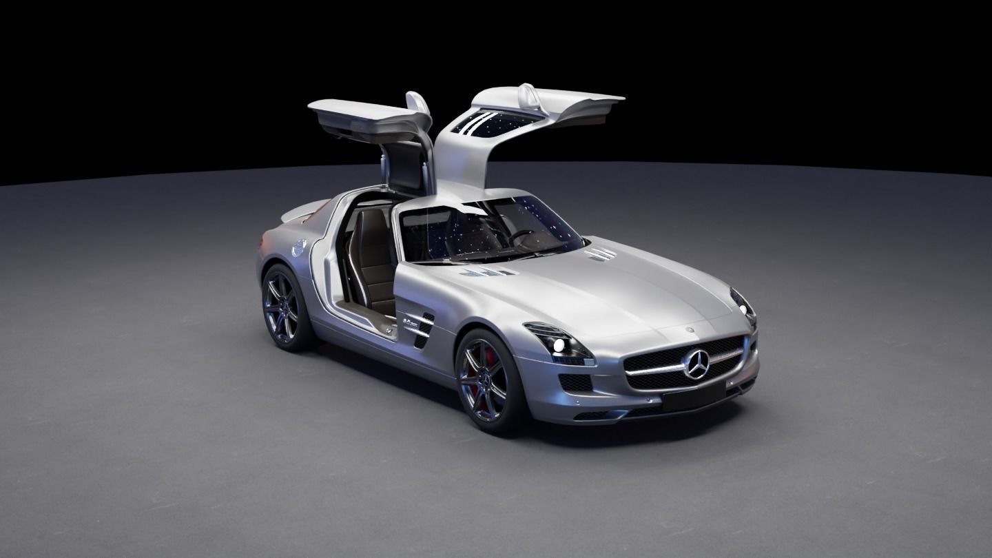 Mercedes SLS AMG 3D model_26