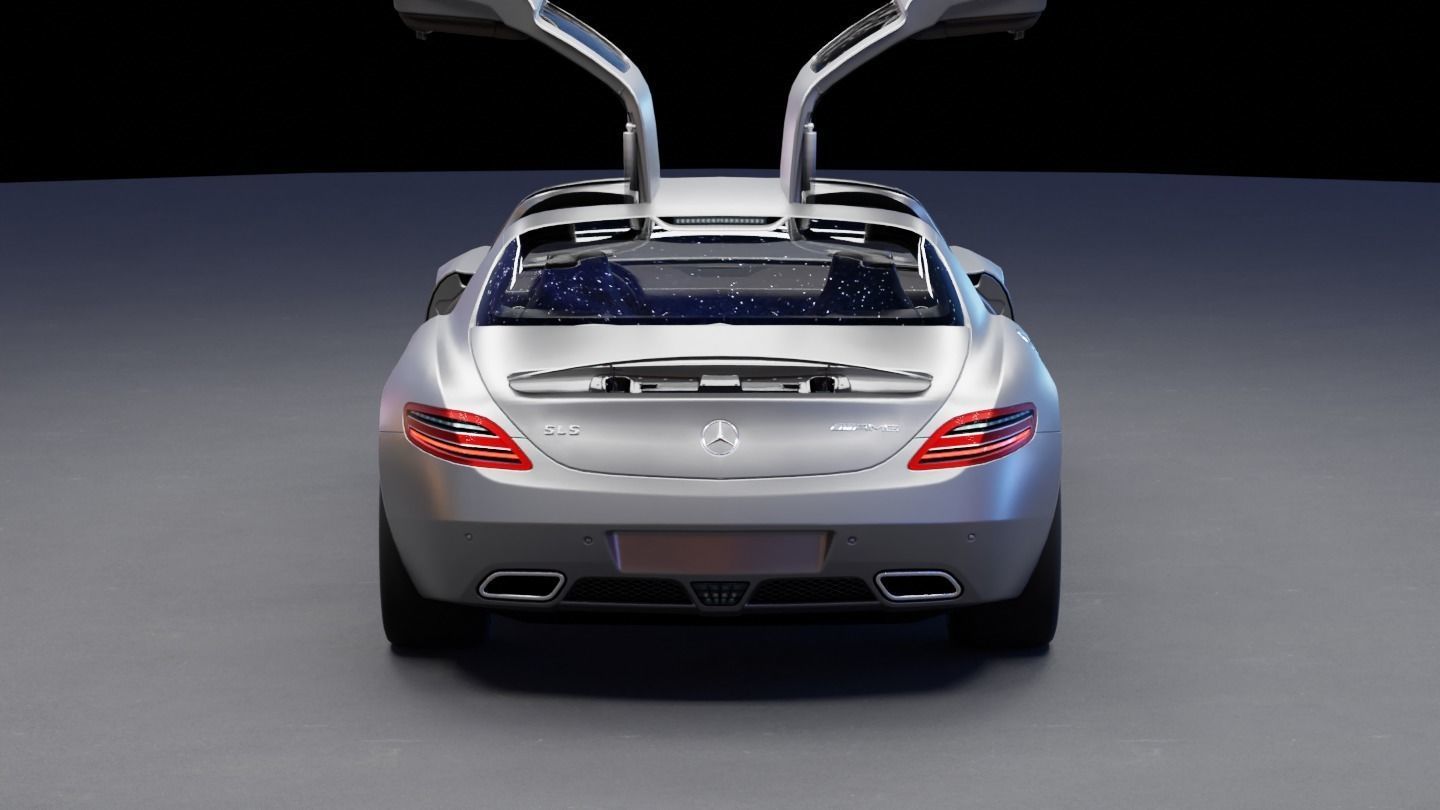 Mercedes SLS AMG 3D model_20