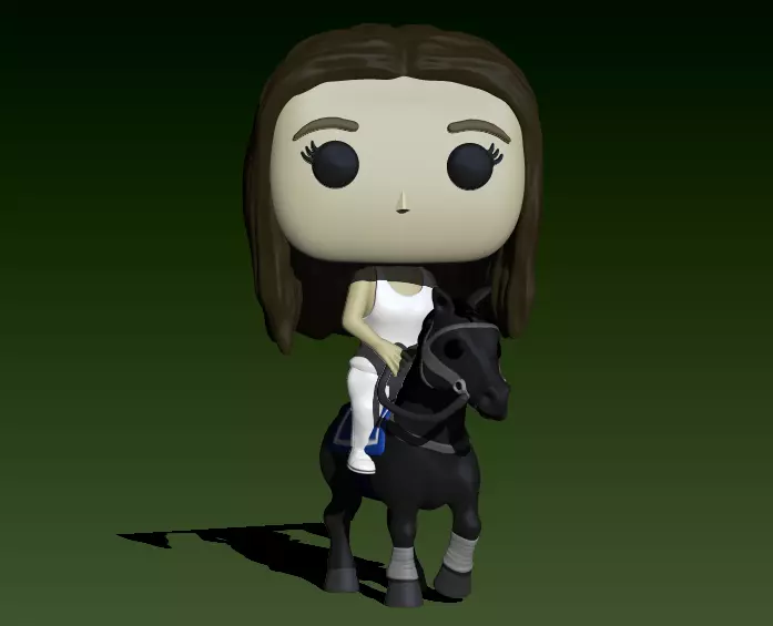 FUNKO JINETE CABALLO 3D print model