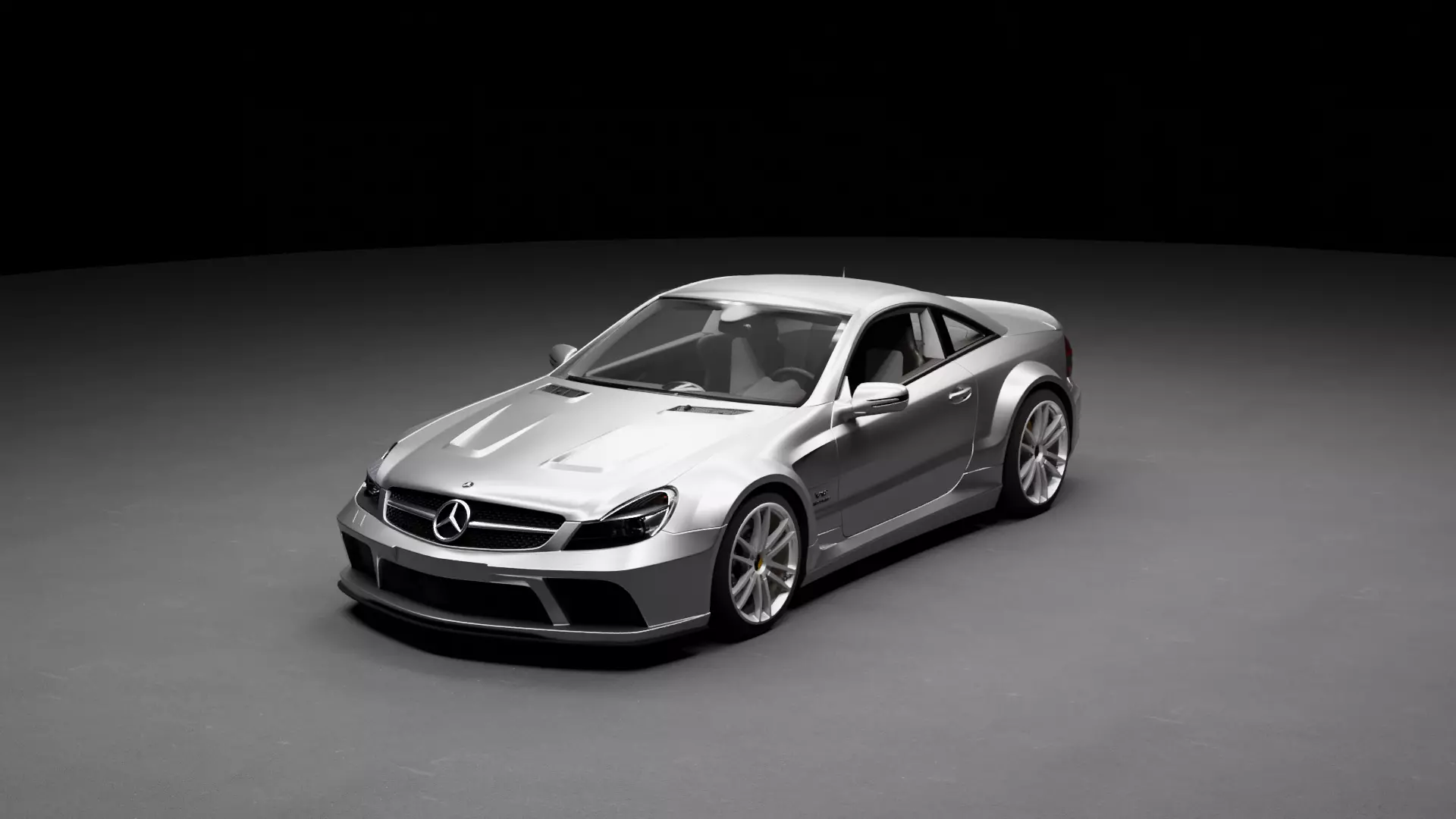 Mercedes SL65 AMG 3D model