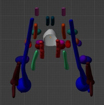 3D Model of Cranial Nerve Nuclei 3D model_23