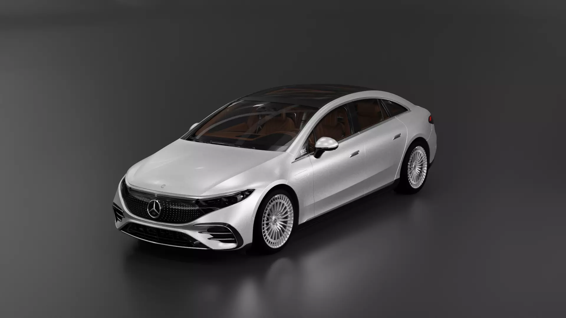 Mercedes EQS 3D model
