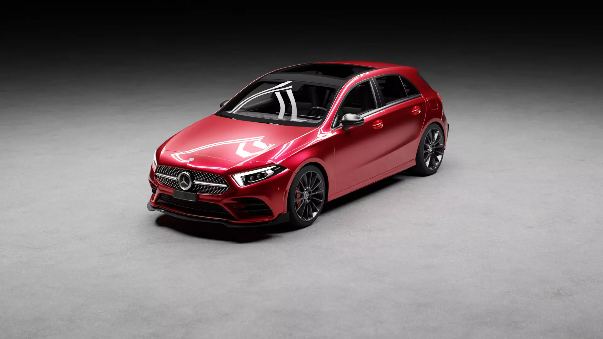 Mercedes A45s AMG 3D model