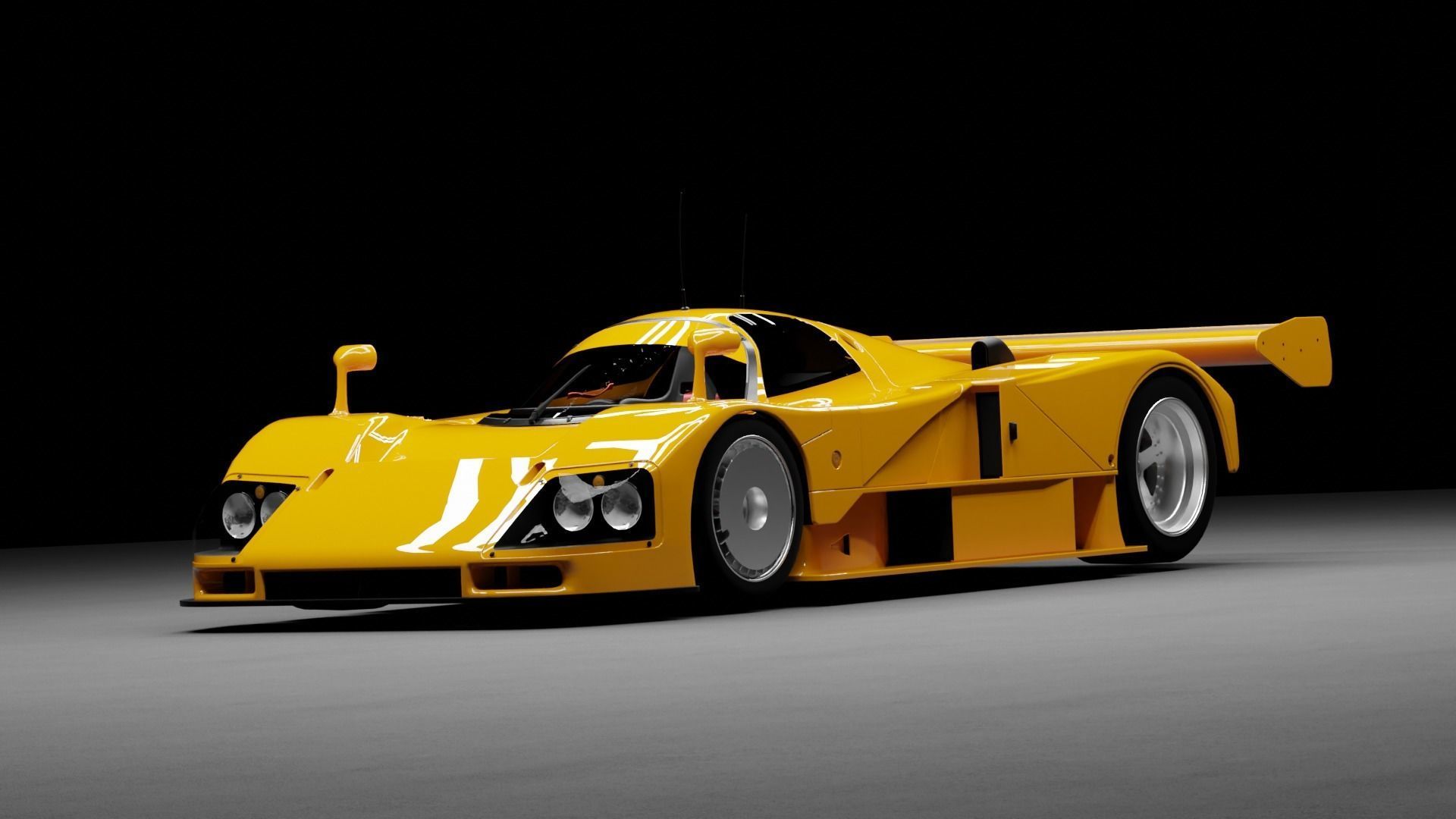 Mazda 787B 3D model_4