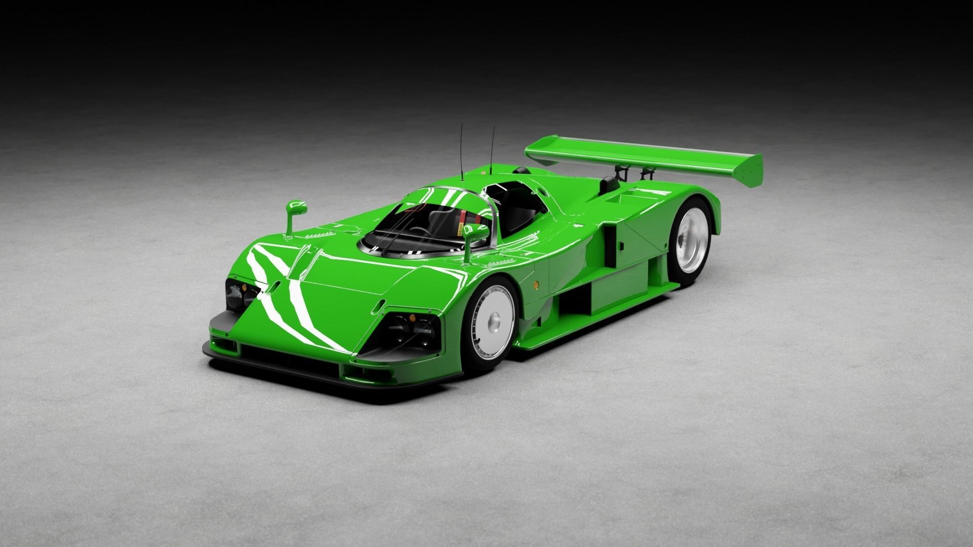 Mazda 787B 3D model_14