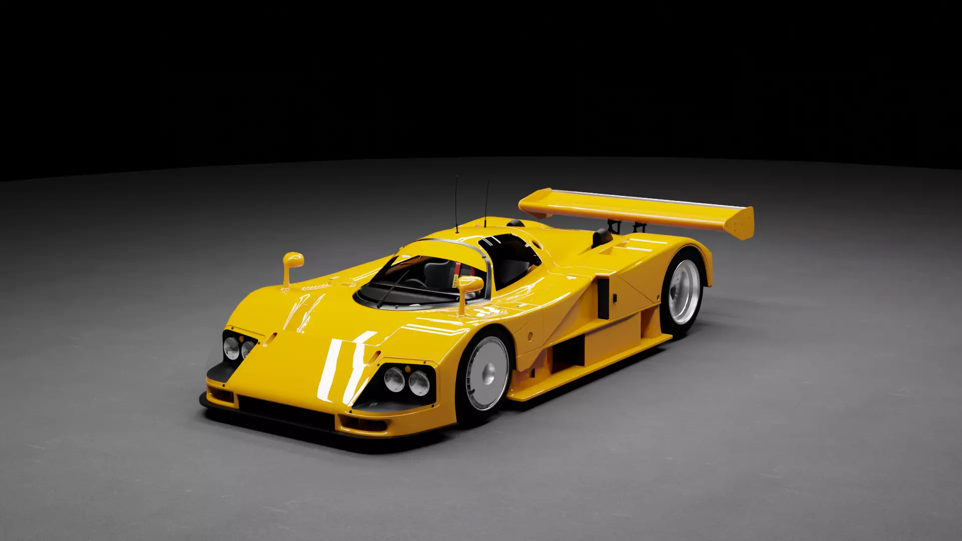 Mazda 787B 3D model_0