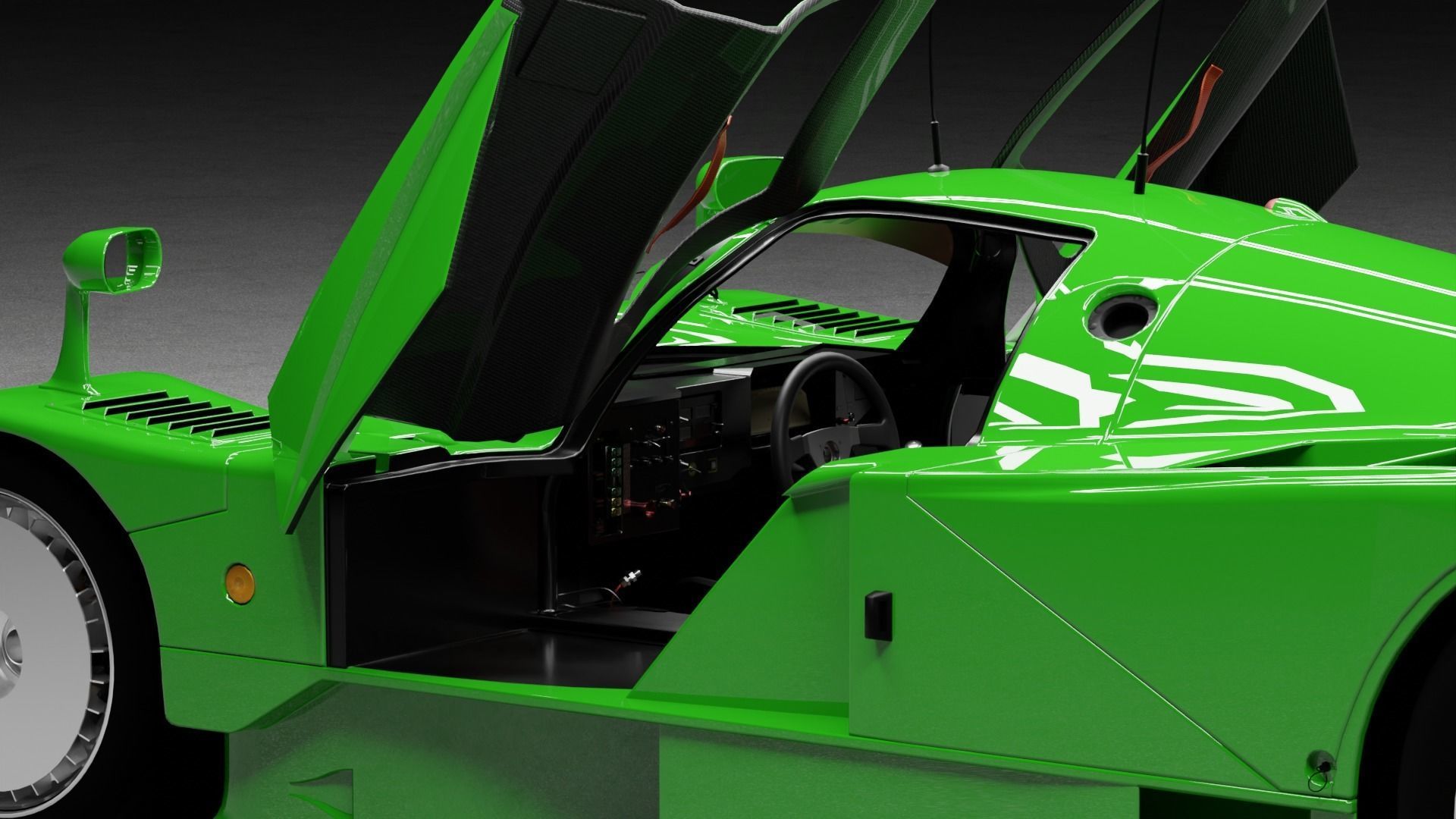 Mazda 787B 3D model_16