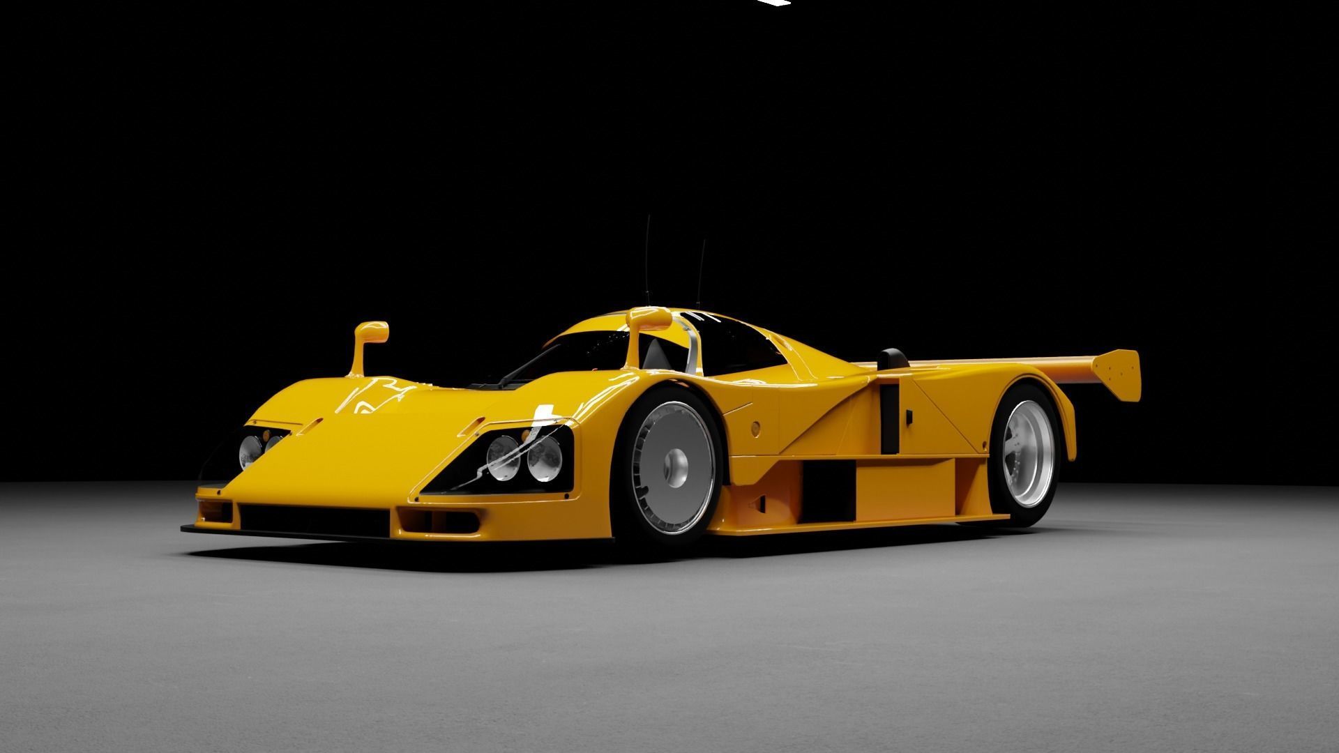 Mazda 787B 3D model_2