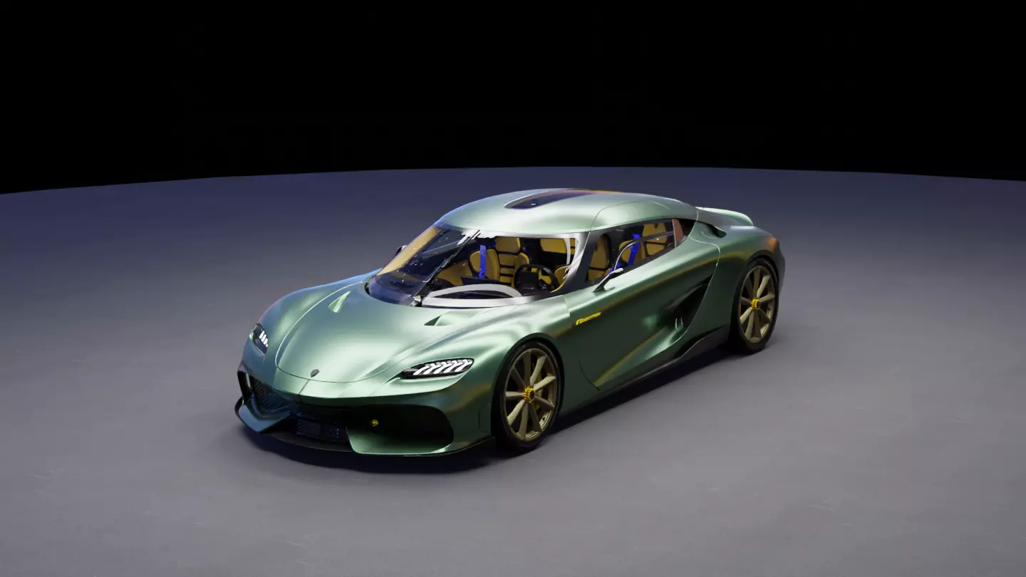 Koenigsegg Gemera 3D model