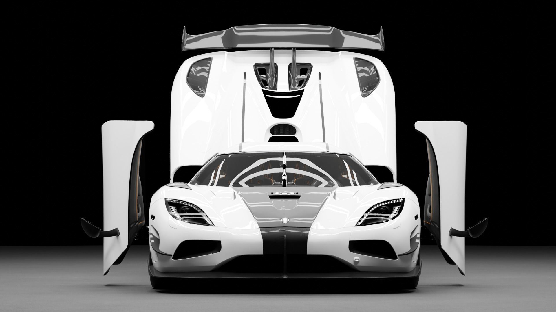 Koenigsegg Agera RS 3D model_4