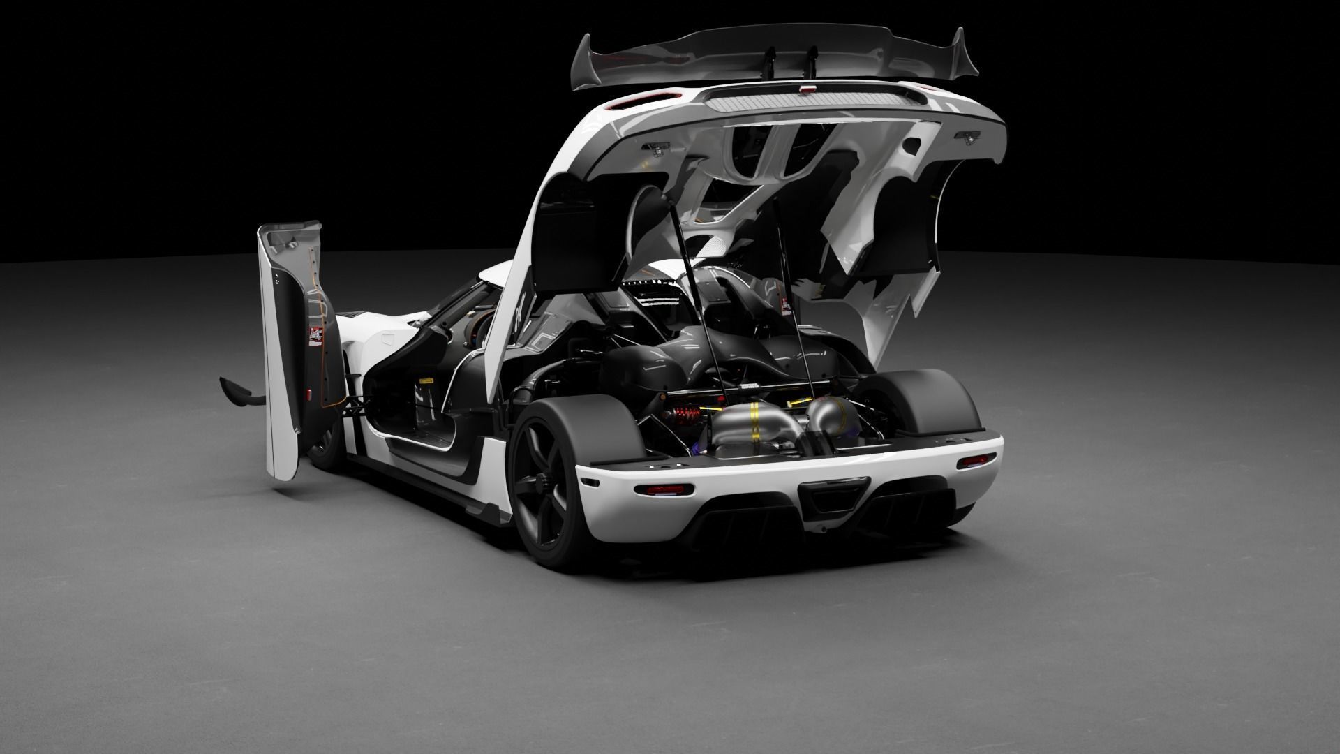 Koenigsegg Agera RS 3D model_5