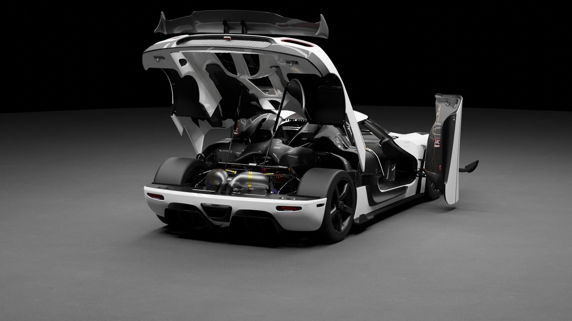 Koenigsegg Agera RS 3D model_1