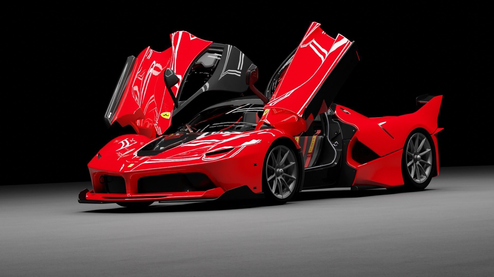 Ferrari FXXK 3D model_16