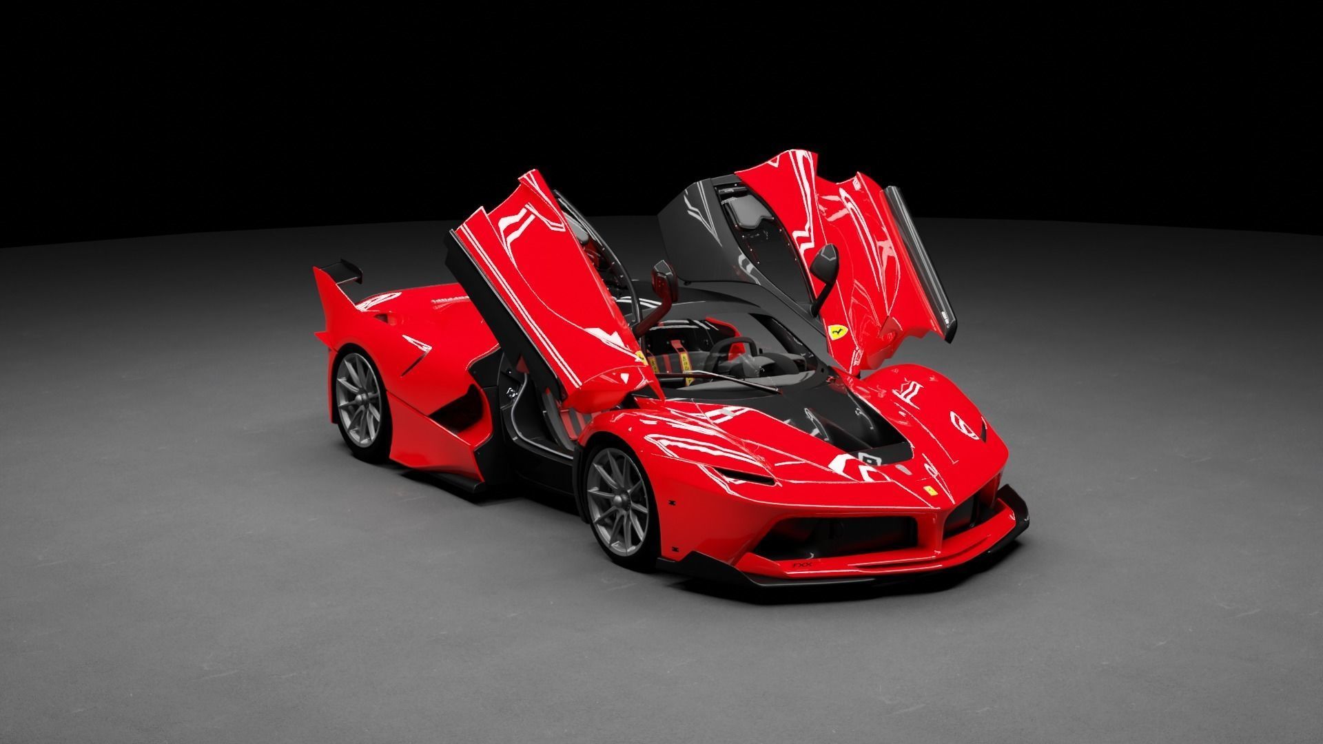 Ferrari FXXK 3D model_29