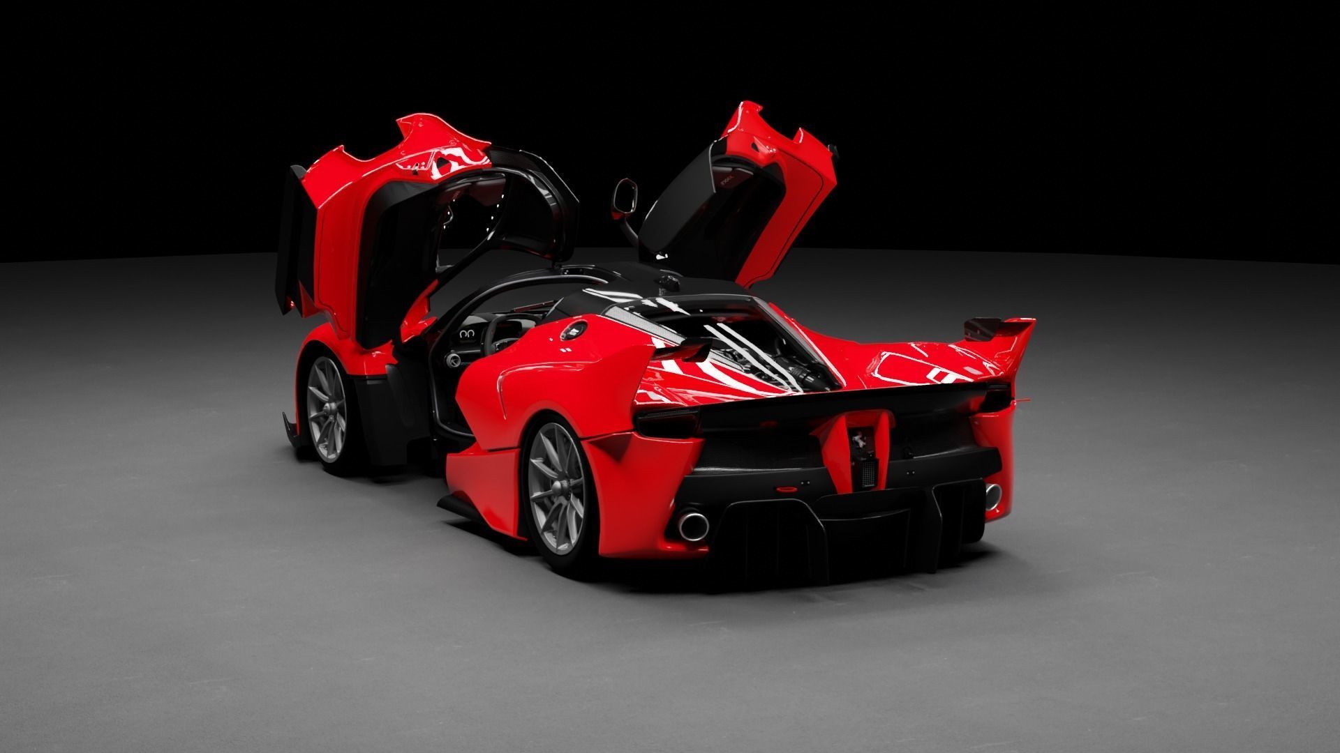 Ferrari FXXK 3D model_3