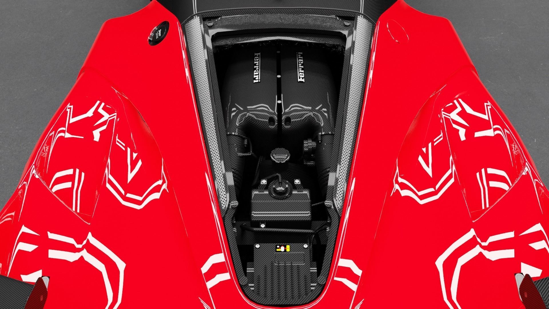 Ferrari FXXK 3D model_9