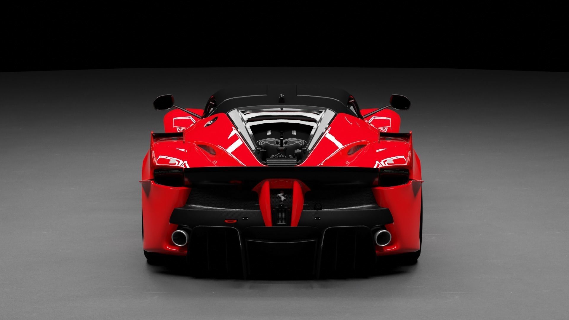 Ferrari FXXK 3D model_2