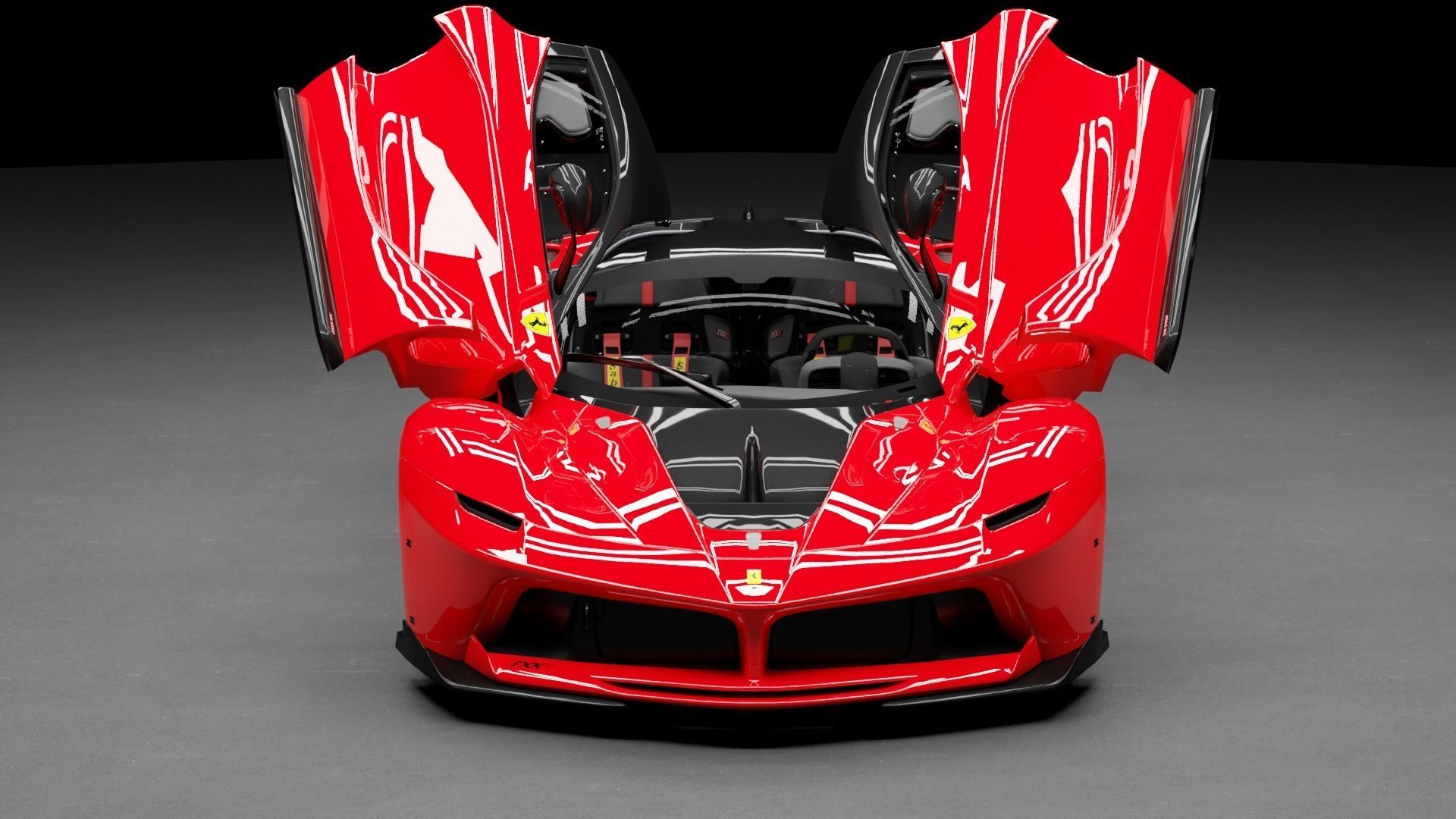 Ferrari FXXK 3D model_7