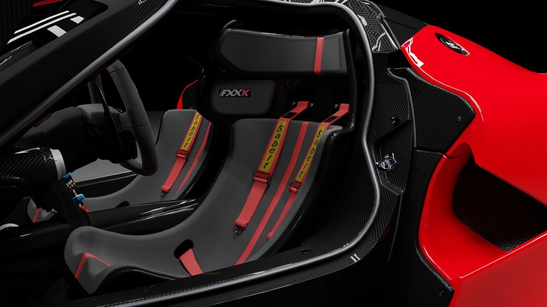 Ferrari FXXK 3D model_10