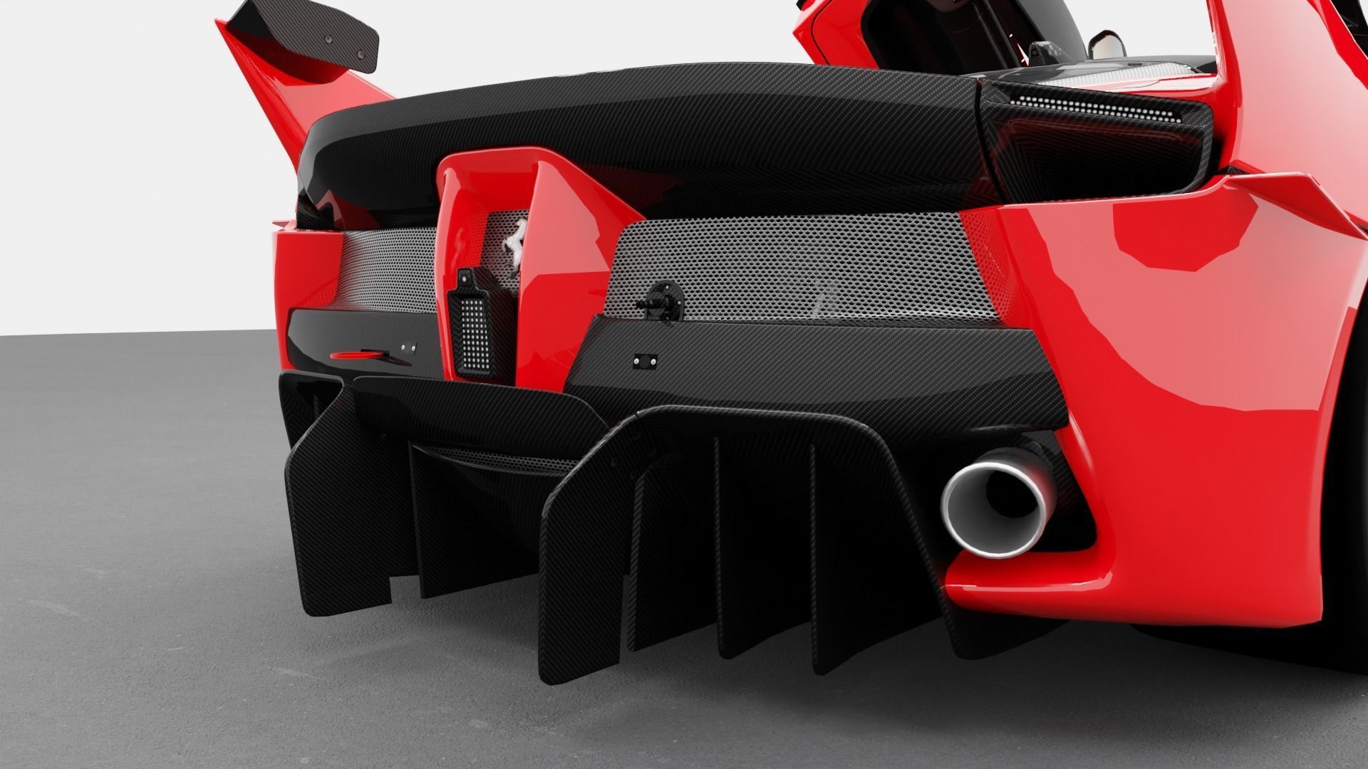 Ferrari FXXK 3D model_8