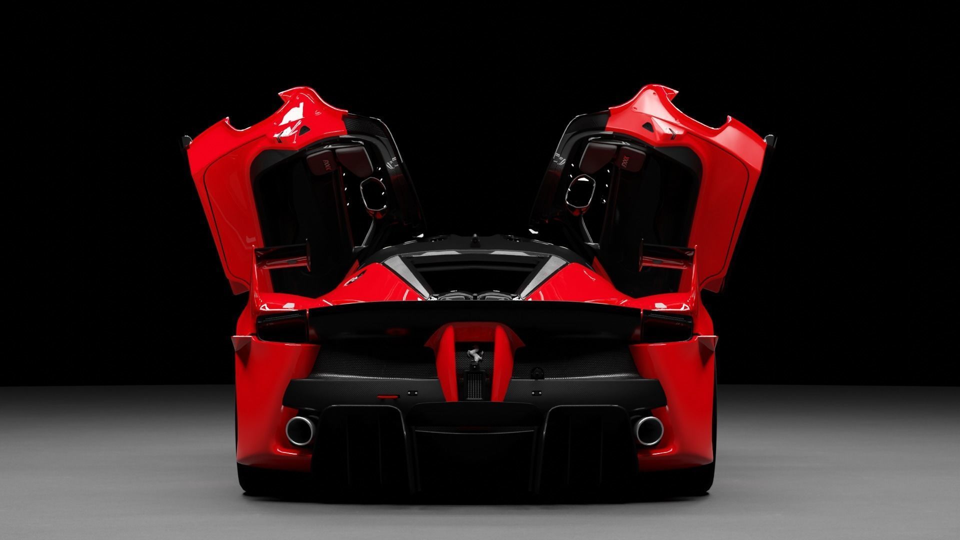 Ferrari FXXK 3D model_5