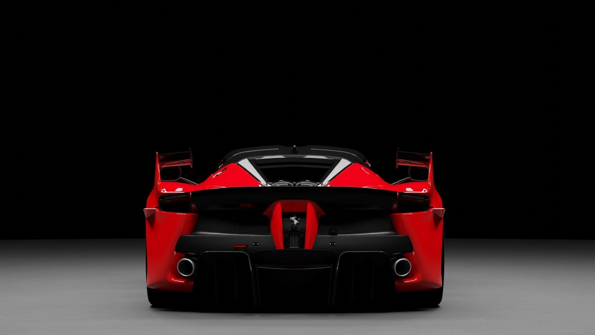Ferrari FXXK 3D model_6