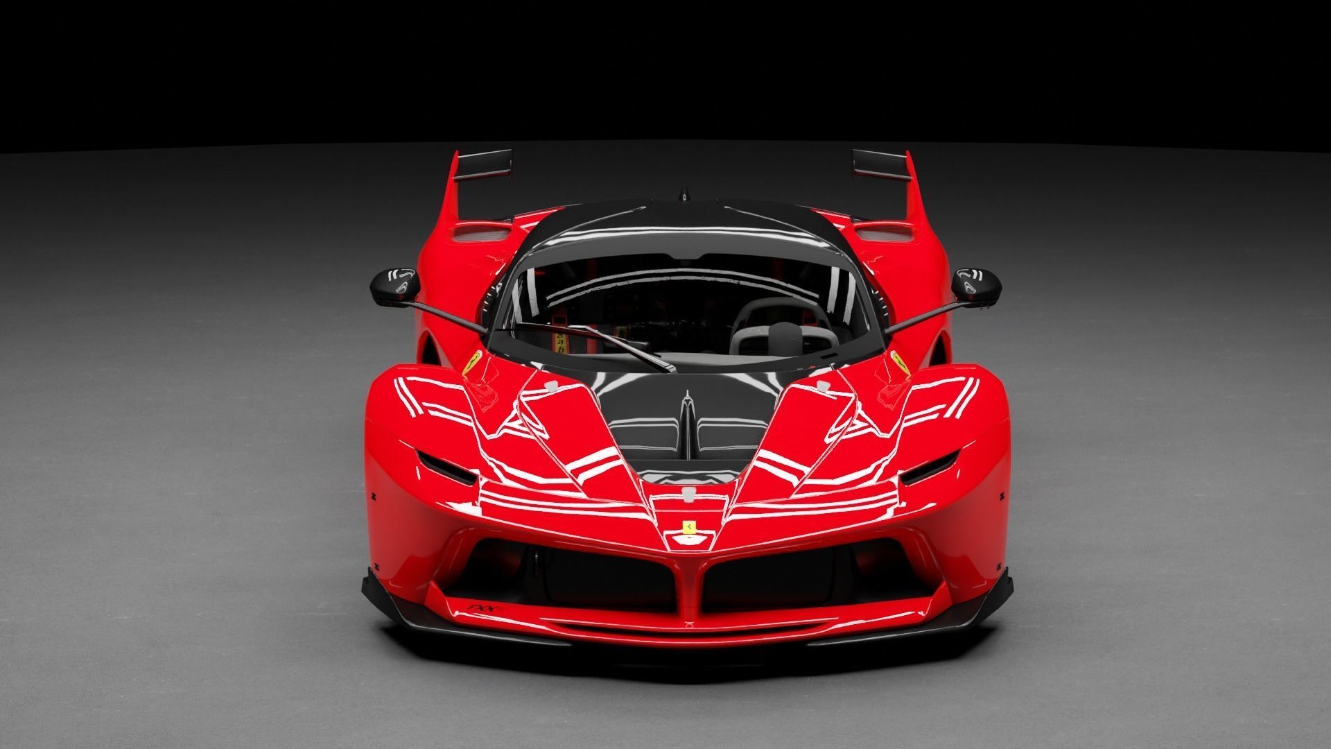 Ferrari FXXK 3D model_1