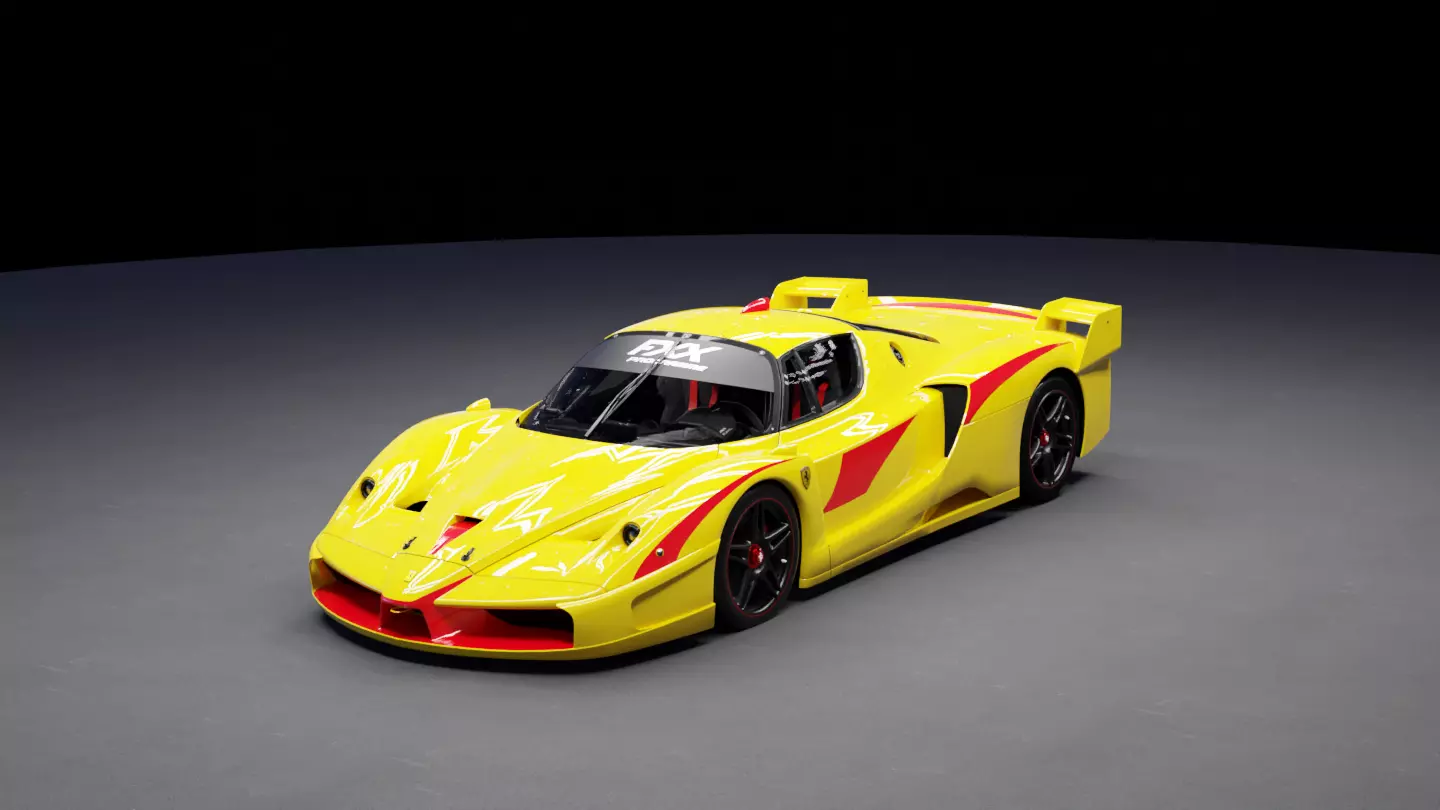 Ferrari FXX 3D model_0
