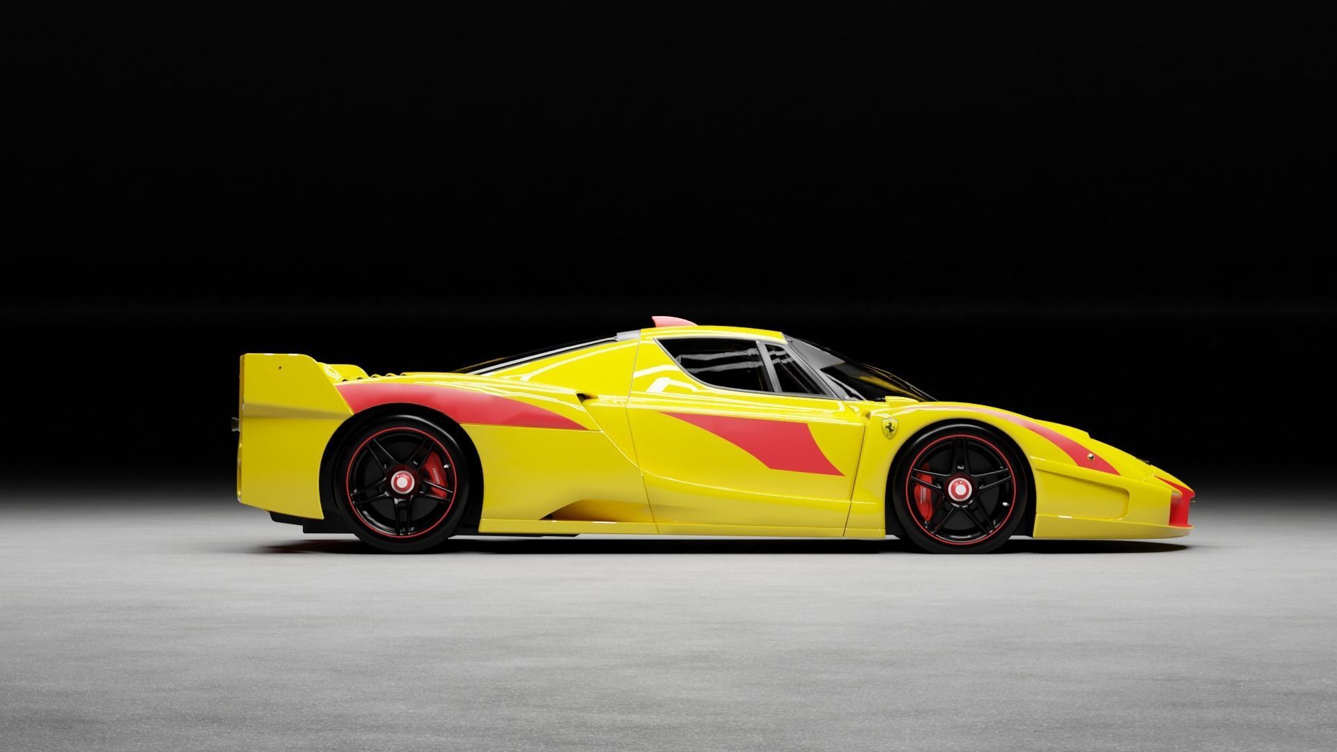 Ferrari FXX 3D model_6