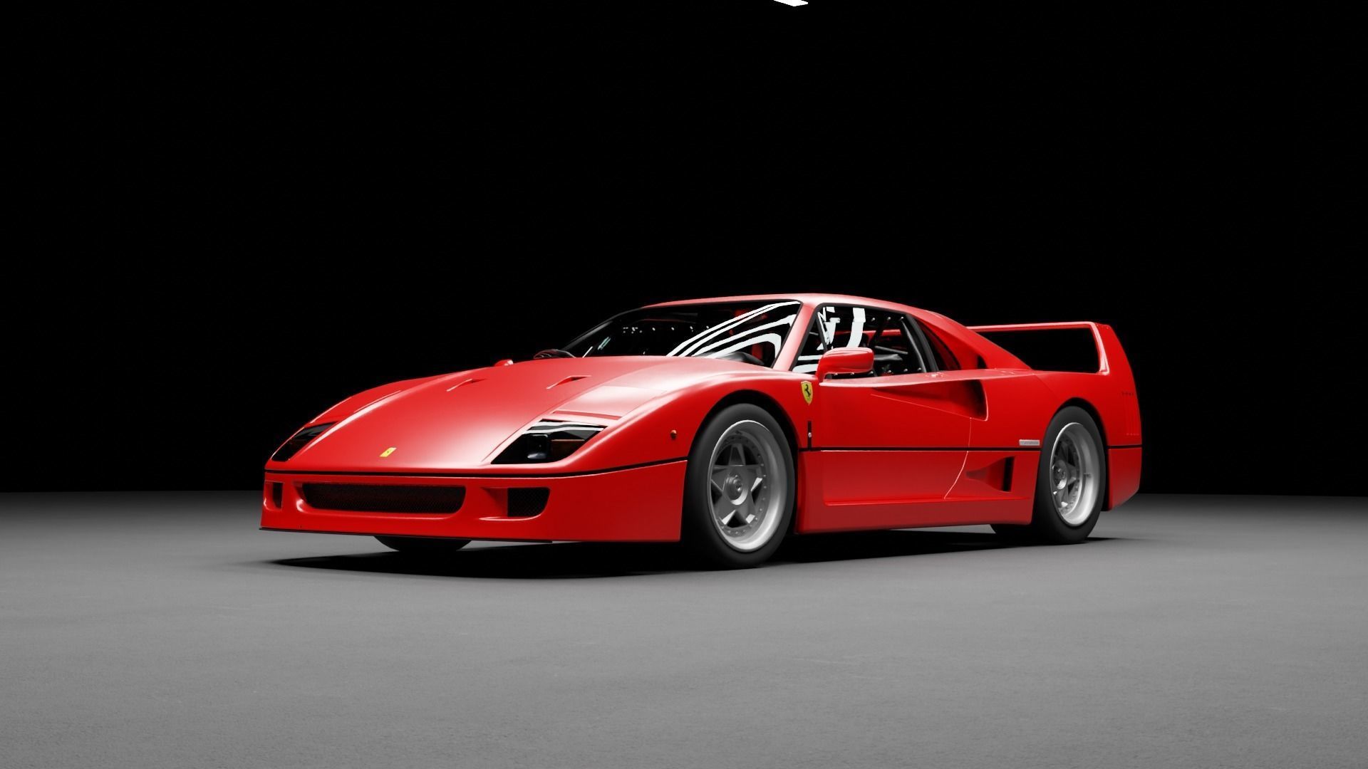 Ferrari F40 3D model_18