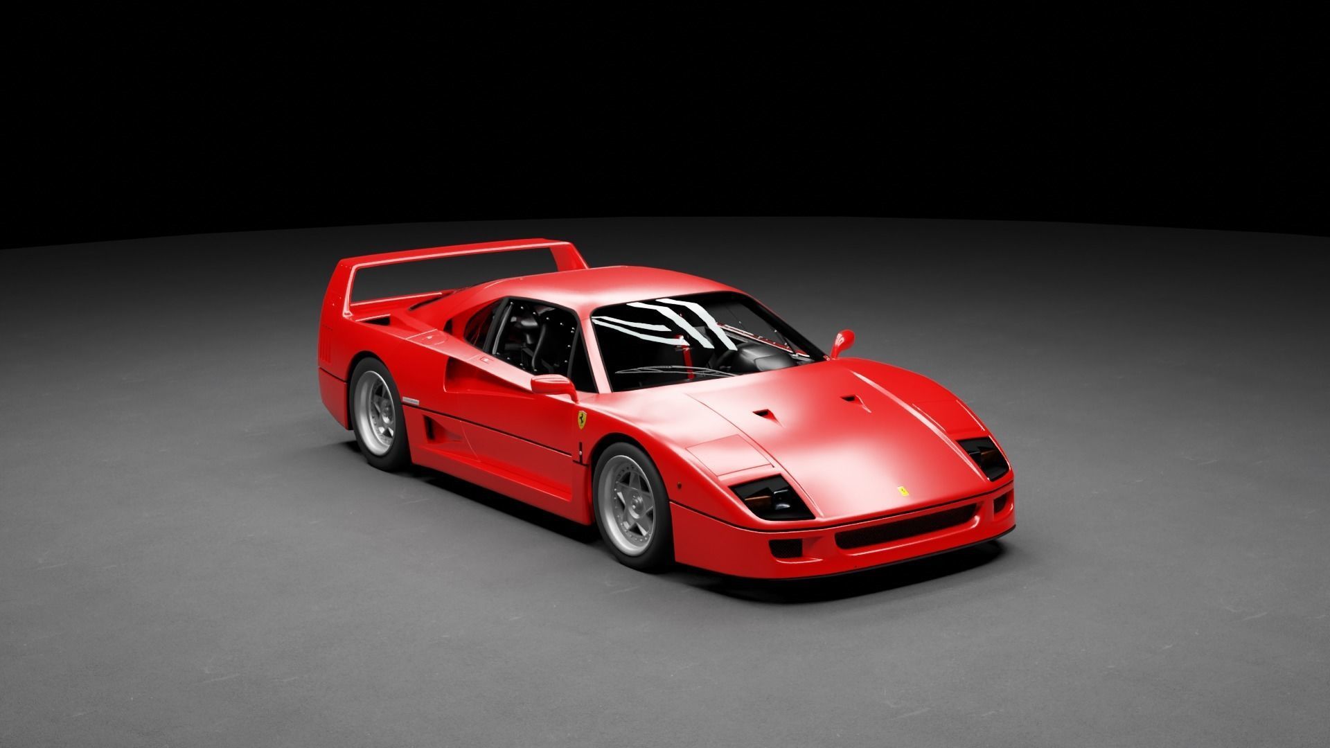 Ferrari F40 3D model_19