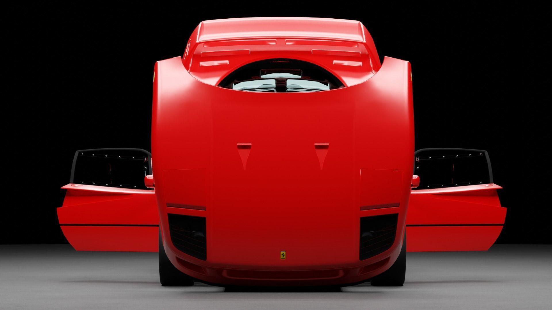 Ferrari F40 3D model_21