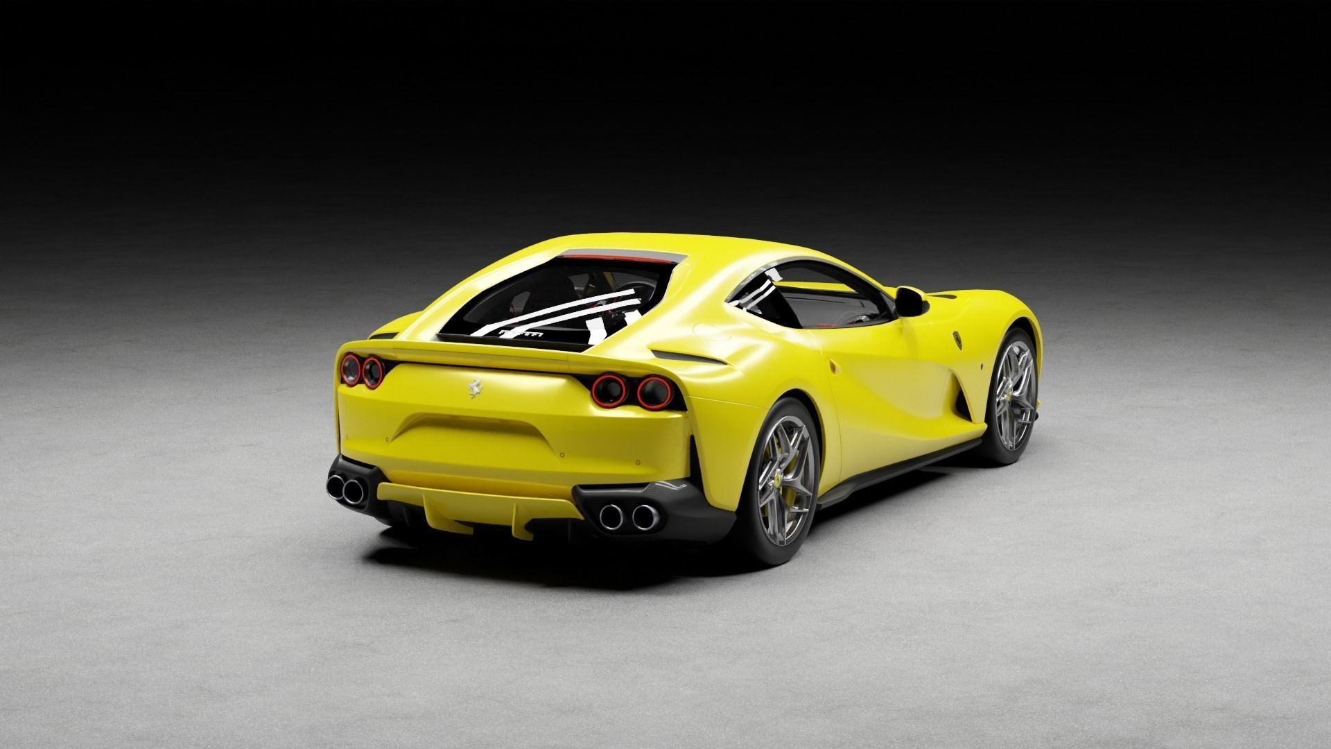 Ferrari 812 3D model_1