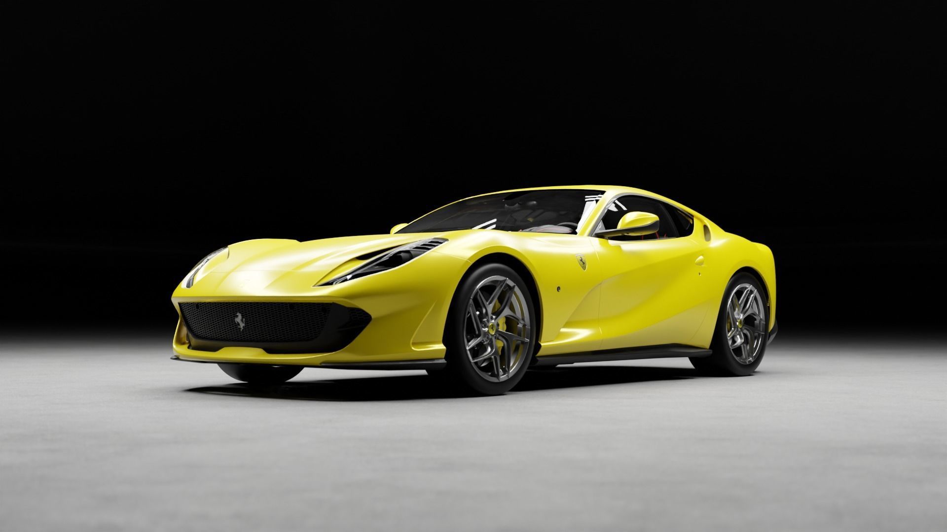 Ferrari 812 3D model_5